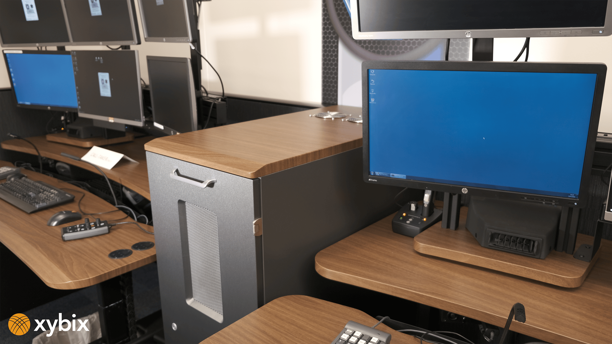 Broome County Emergency Services Photos Xybix Desks for 911 Dispatch